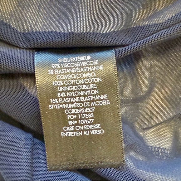 NWT Alice + Olivia Navy Delora
Floral Midi Dress  Size 8 - Picture 9 of 9